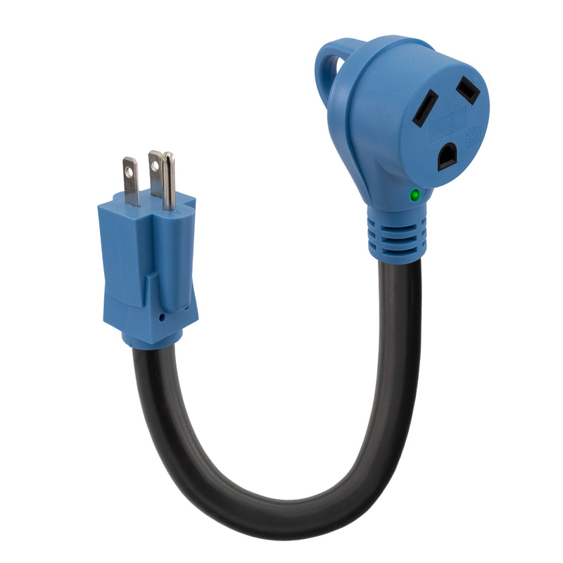 15 Amp Male to 30 Amp Female RV Power Adapter