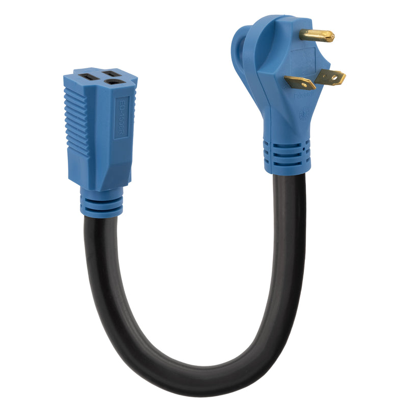 30 Amp Male to 15 Amp Female RV Power Adapter