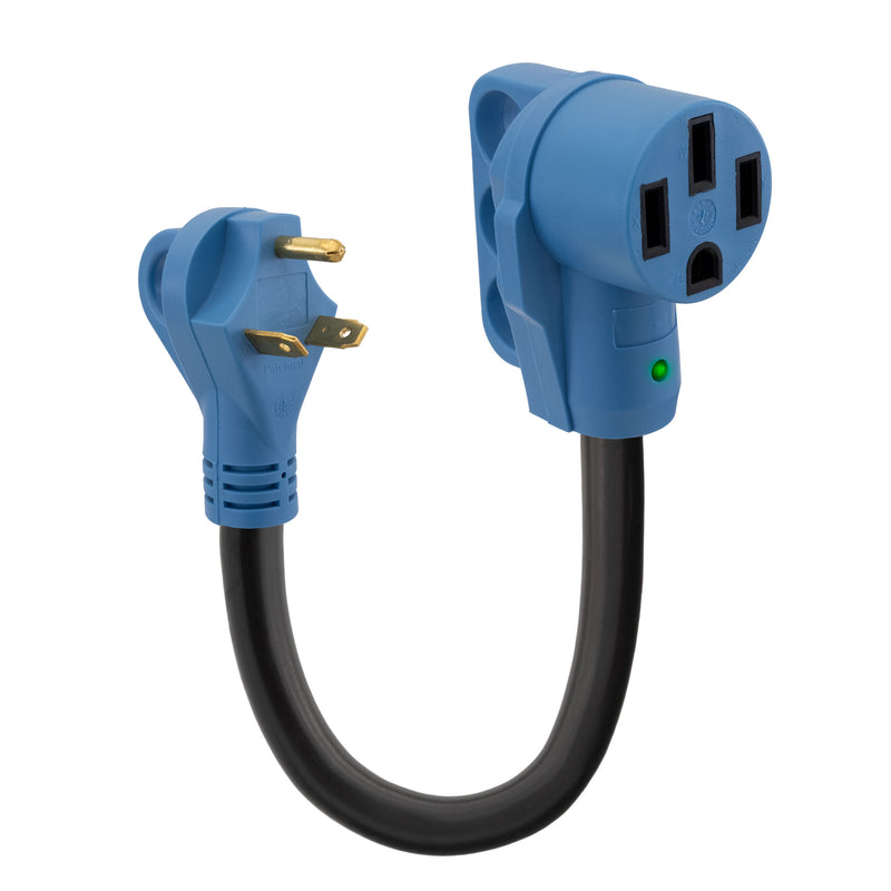 30 Amp Male to 50 Amp Female RV Power Adapter