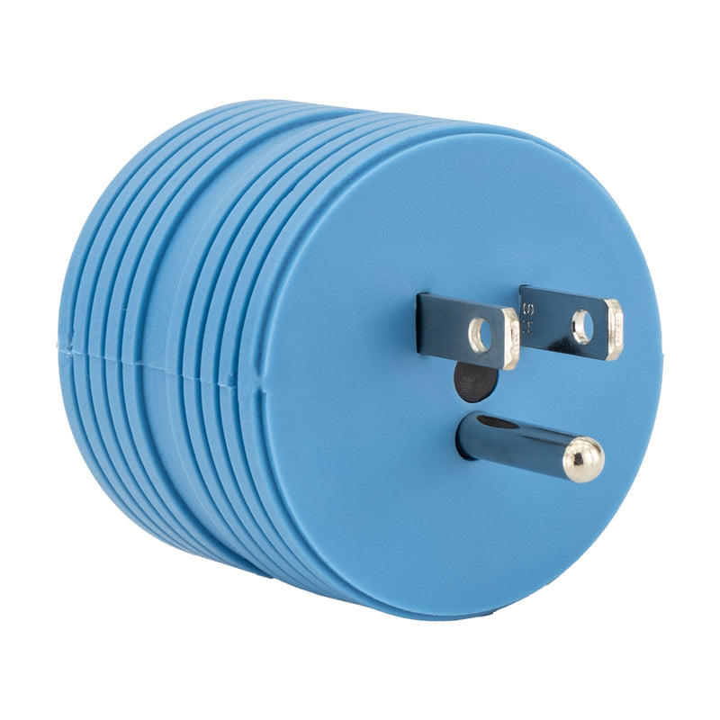 RV Electrical Adapter Plug 15 AMP Male to 30 AMP Female