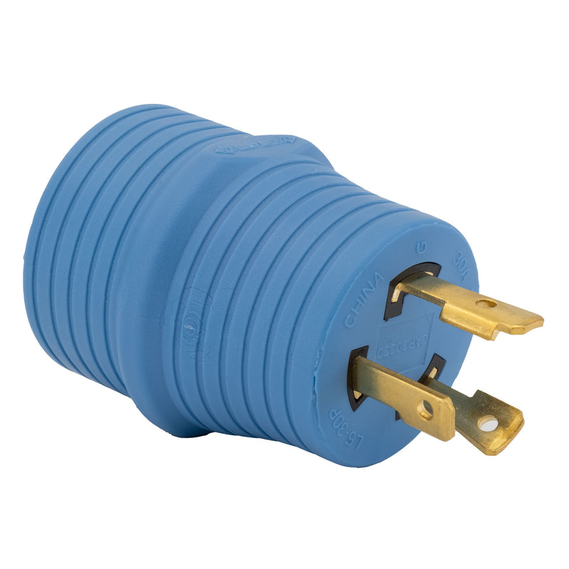 RV 30 Amp Generator Plug Adapter 3 Prong