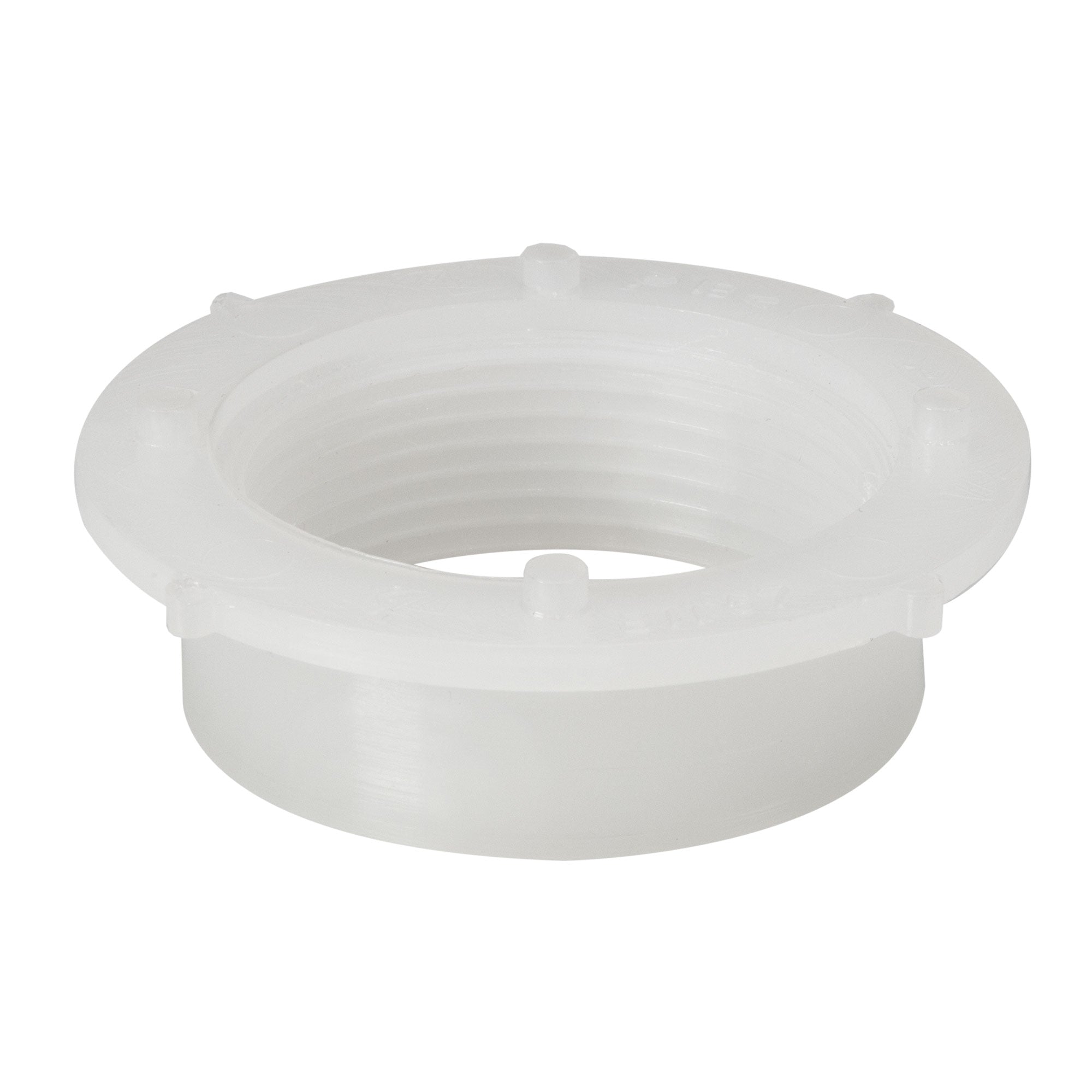 RV Tank Spin Weld Fitting 1 1/2" FPT Flush Fitting (2 1/4" Hole Size)