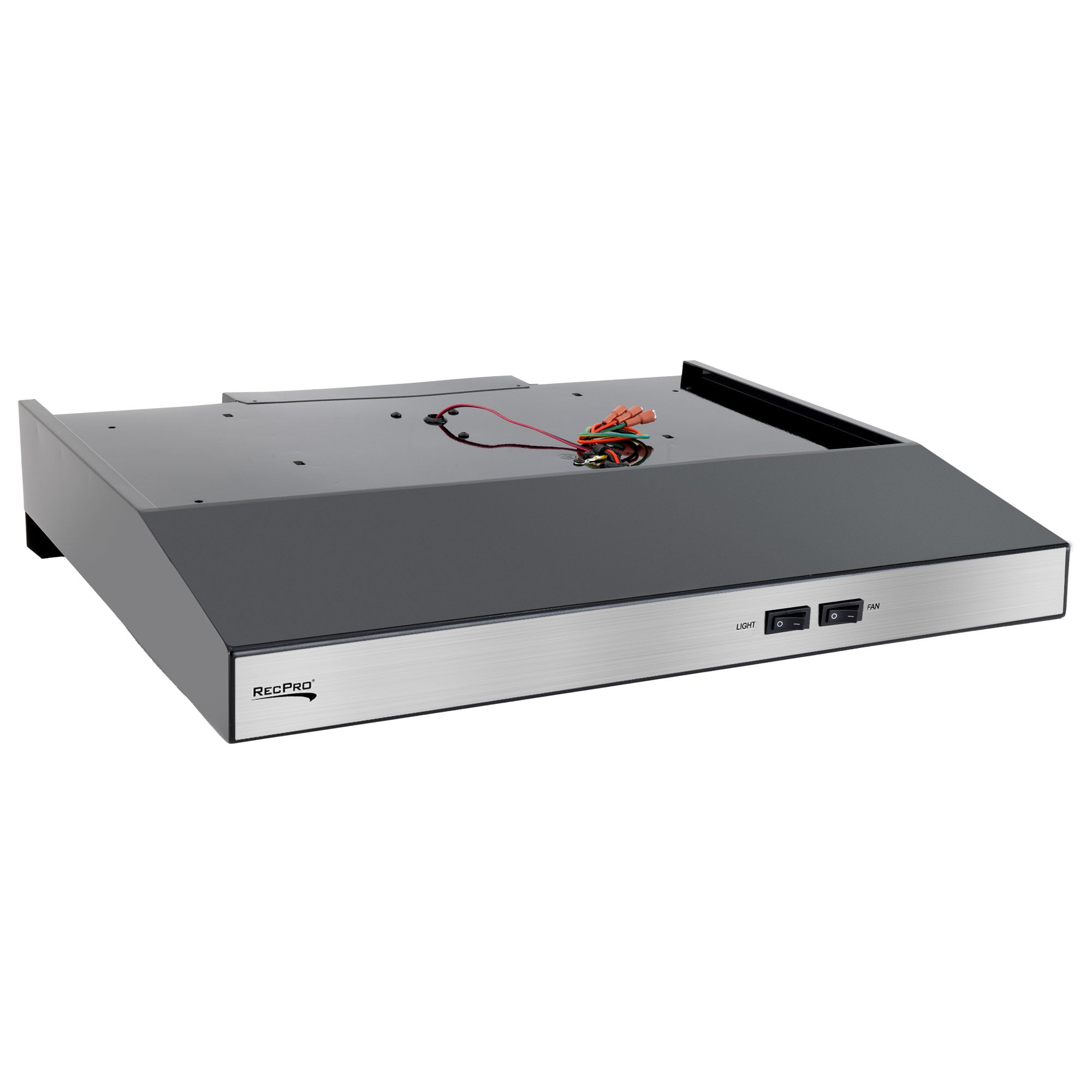 RV Stove Vented Range Hood 22" Low Profile Stainless