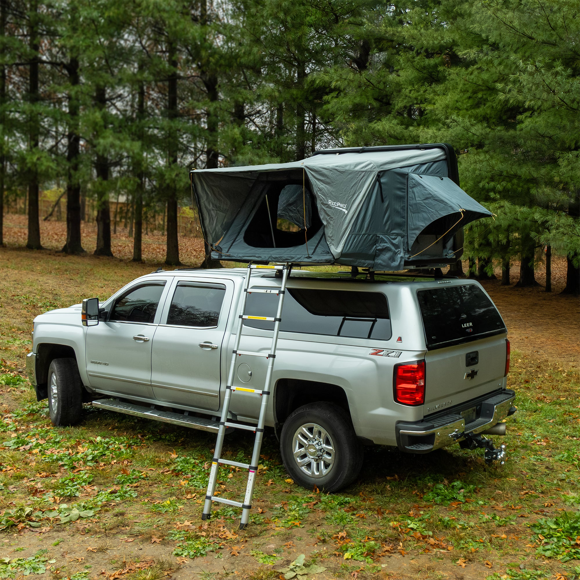 Hard Shell Roof Top Tent with Ladder 2-3 Person