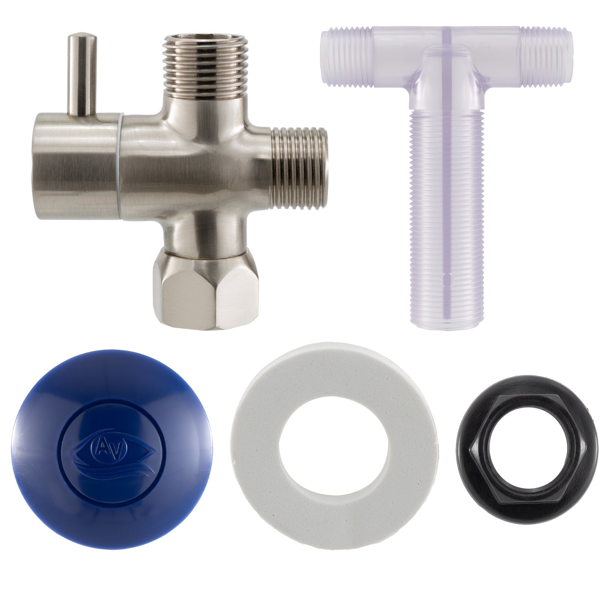 Showermiser RV Water Reclamation System  Recirculates Water While Shower Heats Up with Button Sensor
