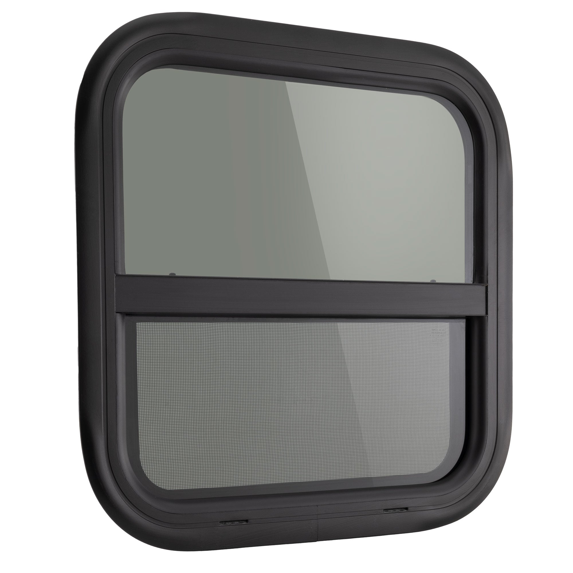 RV Window Teardrop 18" W x 18" H with Trim