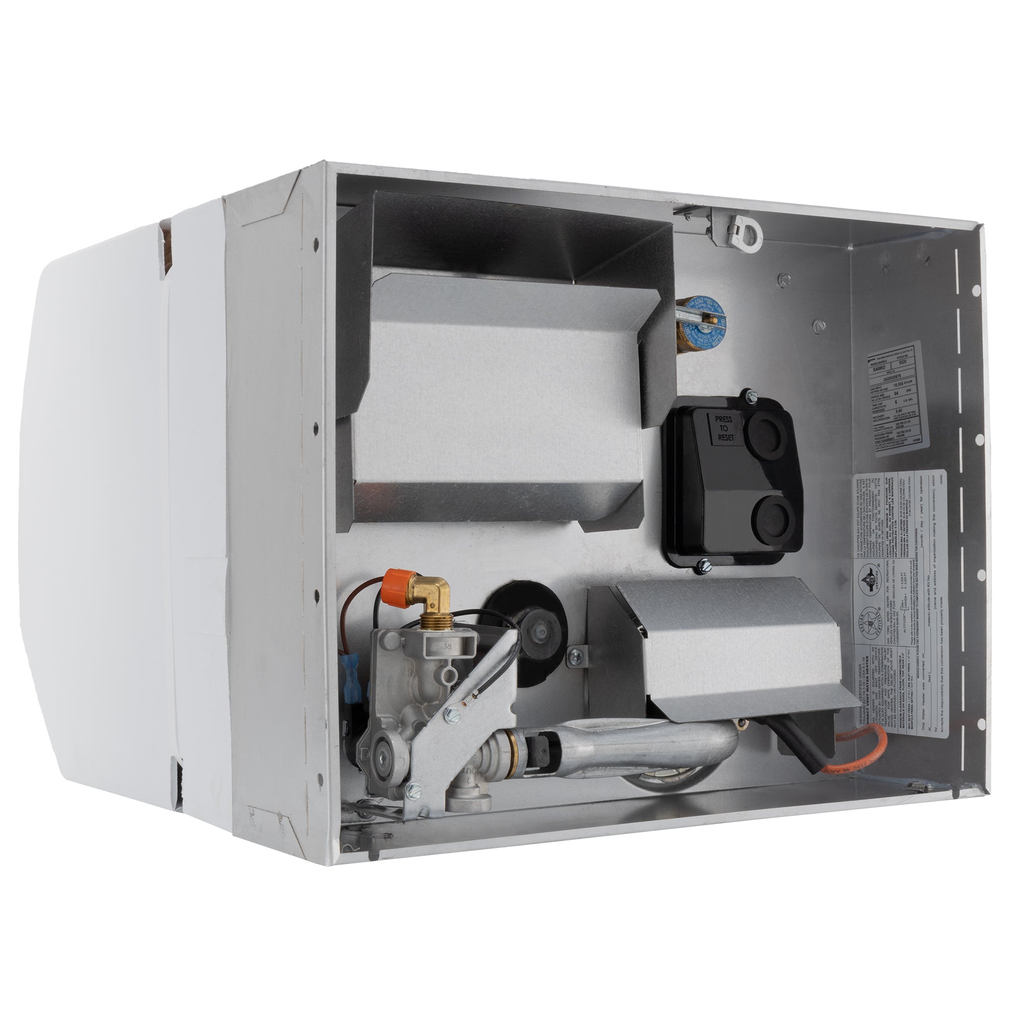 Suburban Advantage RV Water Heater Direct Spark Ignition 6-Gallon 12V 12,000 BTU 5320A