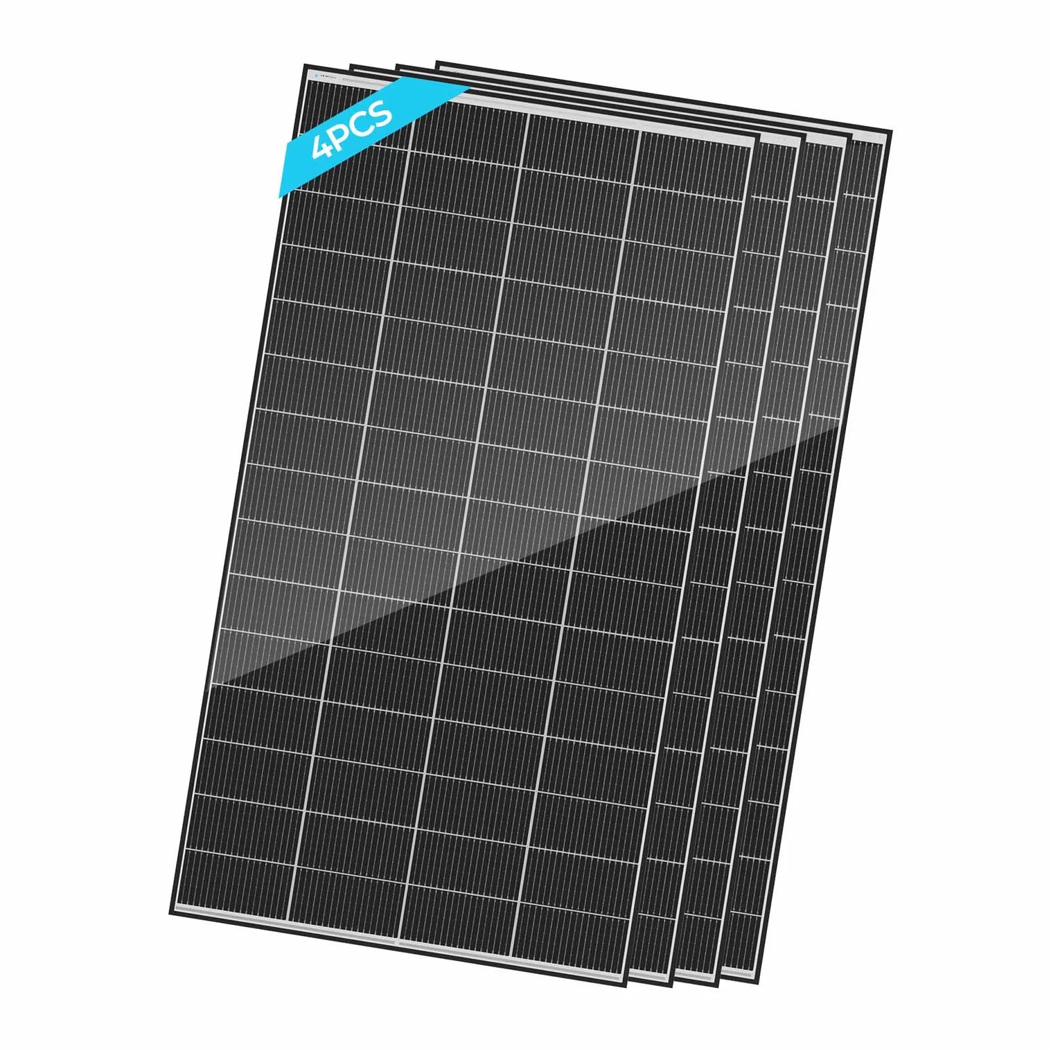 4 PCS N-Type Bifacial 590W Monocrystalline Solar Panel