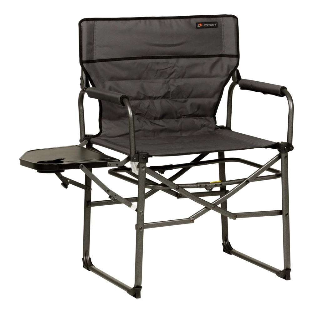 Lippert Scout XL Director Chair with Side Table