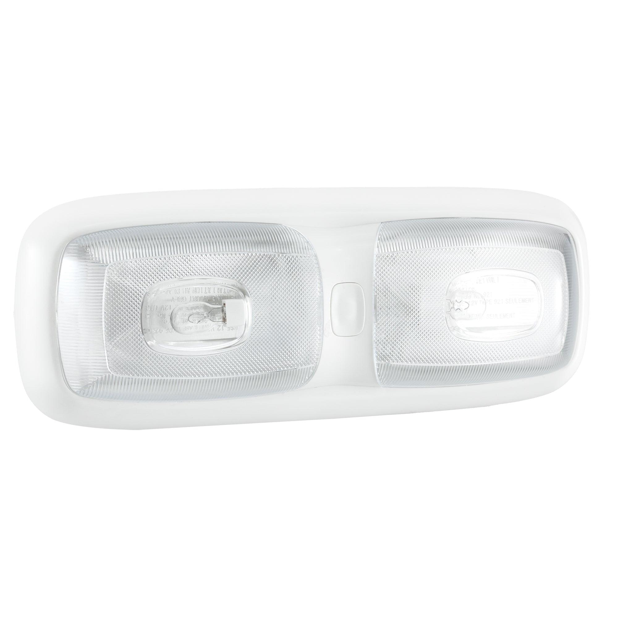 12V Double Dome Pancake RV Light