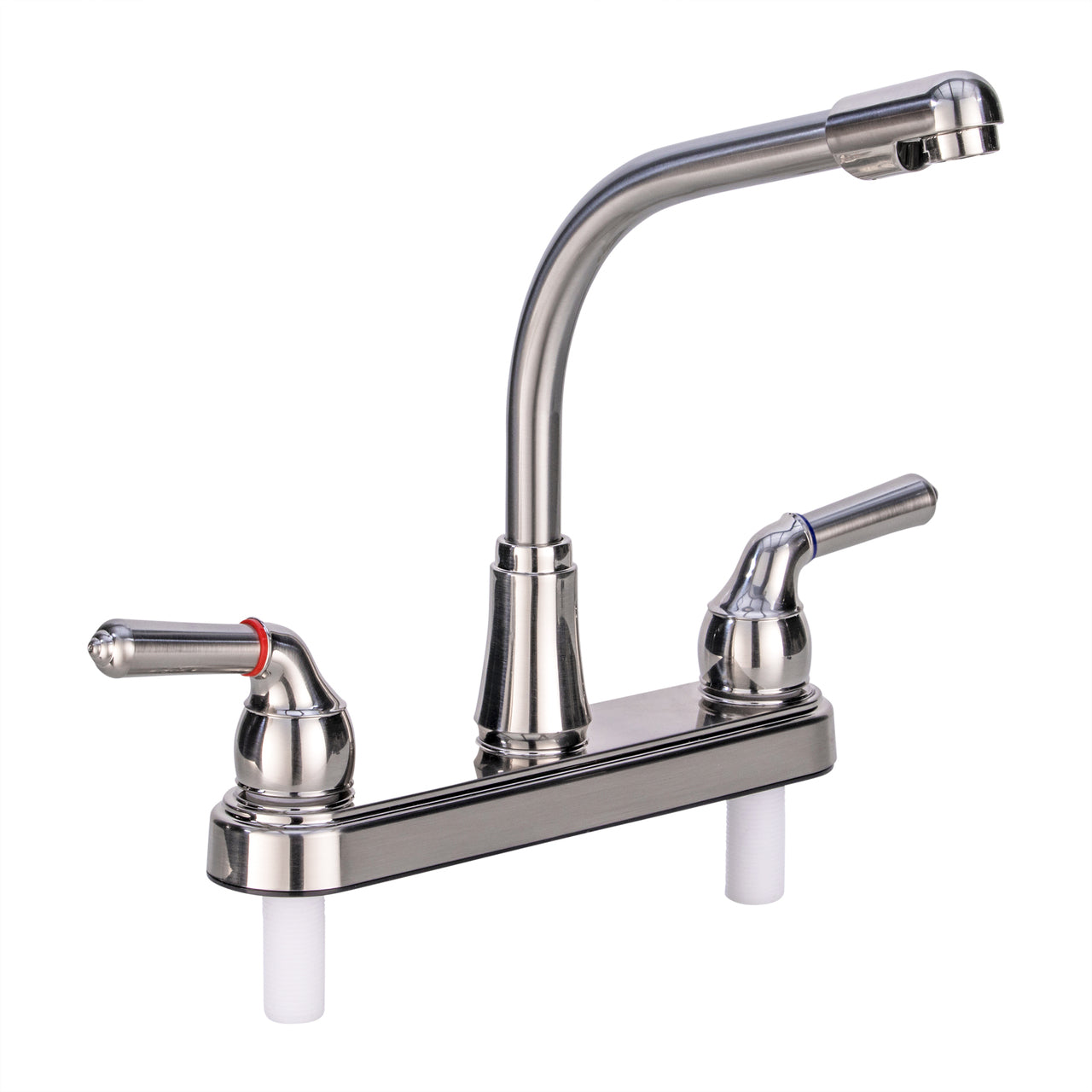 RV Kitchen Faucet Tall Spout Brushed Nickel