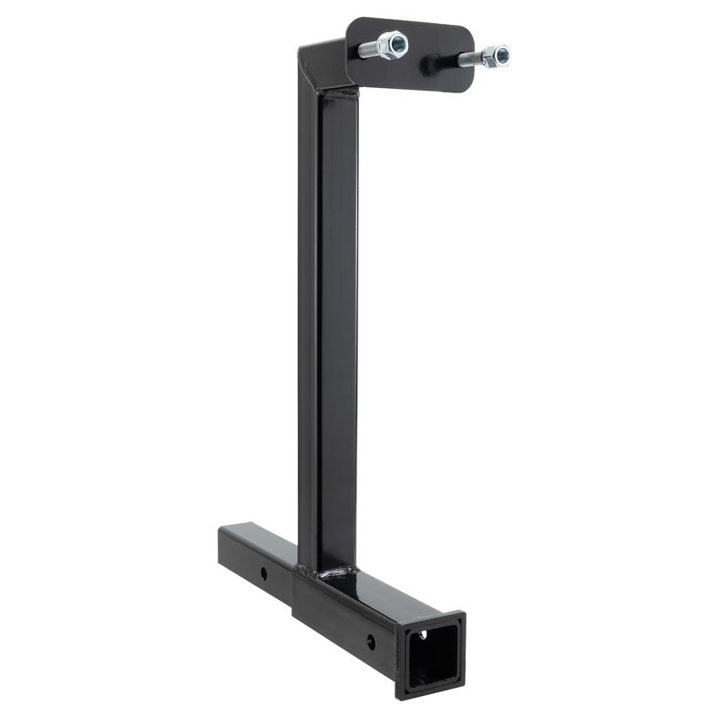 Hitch Mounted Spare Tire Mount for 2" Hitch