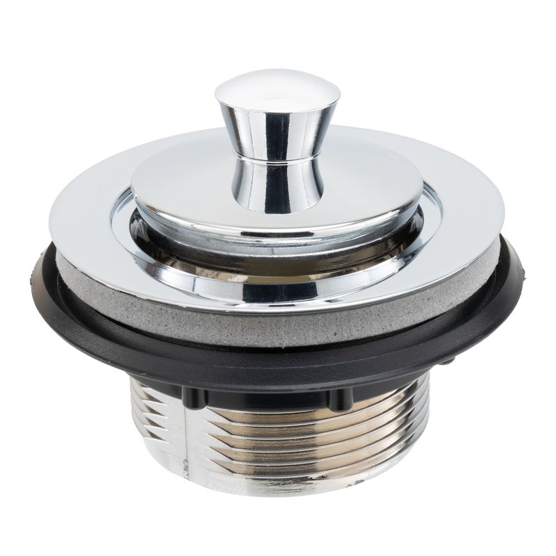 RV Drain with Stopper for 2" Sink Drain Chrome