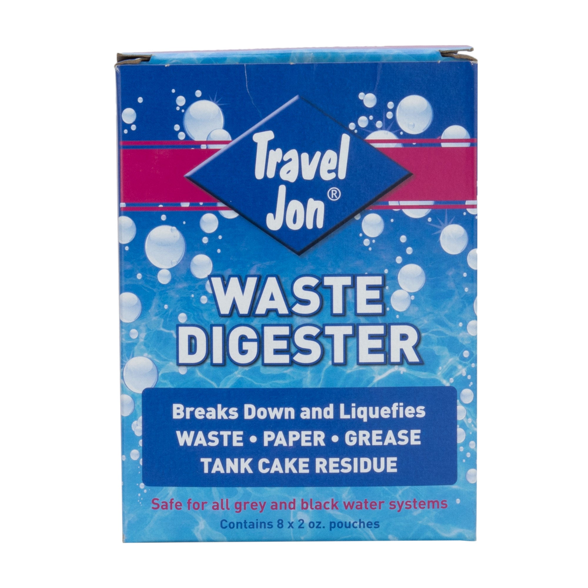Travel Jon Waste Digester RV Holding Tank Sensor Cleaner and Deodorizer