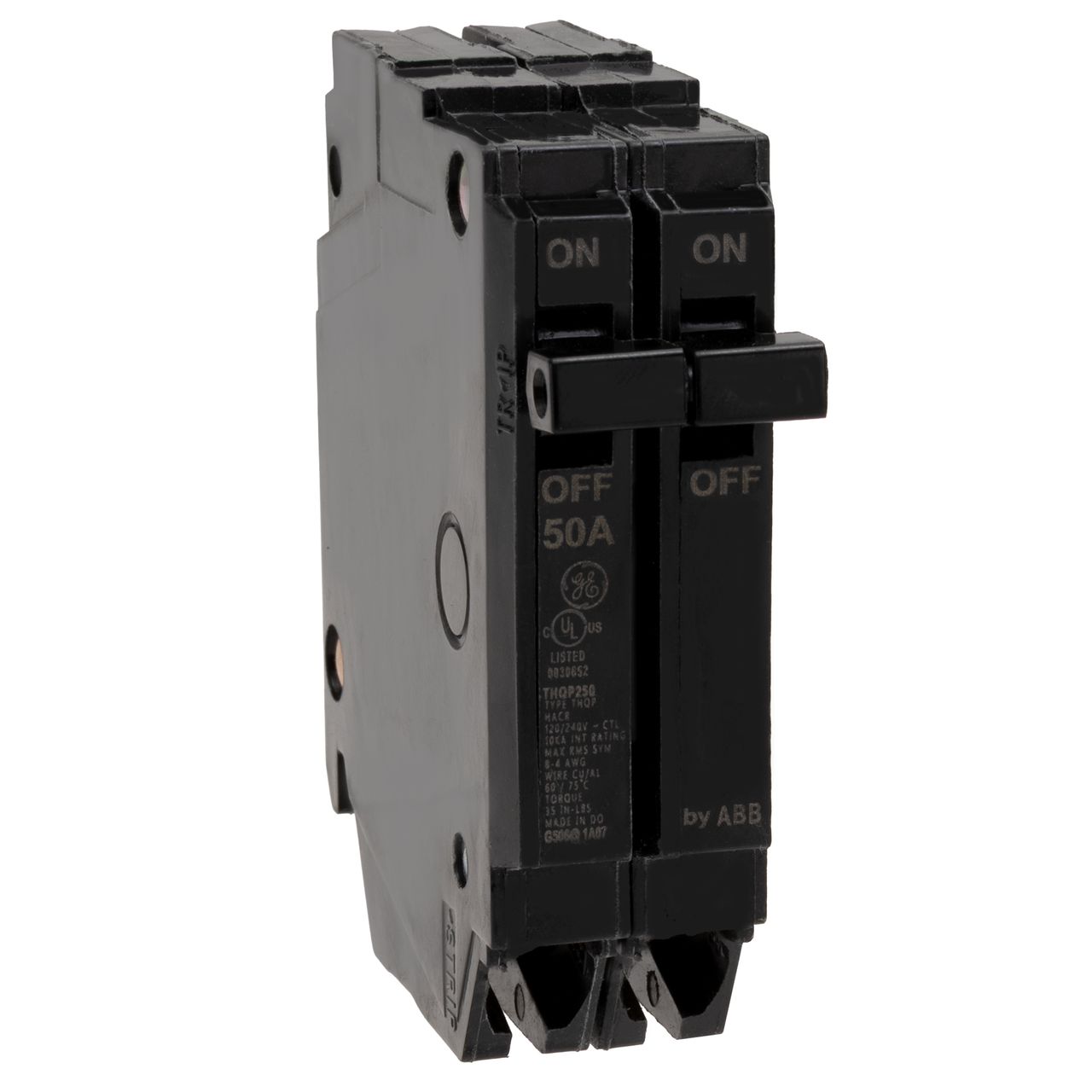 RV Circuit Breaker 50 Amp Double Breaker General Electric THQP250