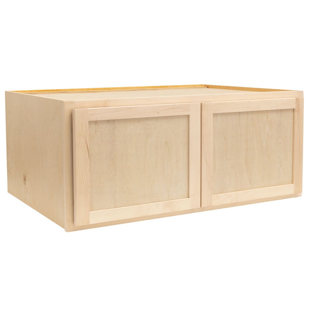RV Cabinets Maple Wood Shaker | Refrigerator Wall Cabinet 36" W x 12" H | RTA Cabinets