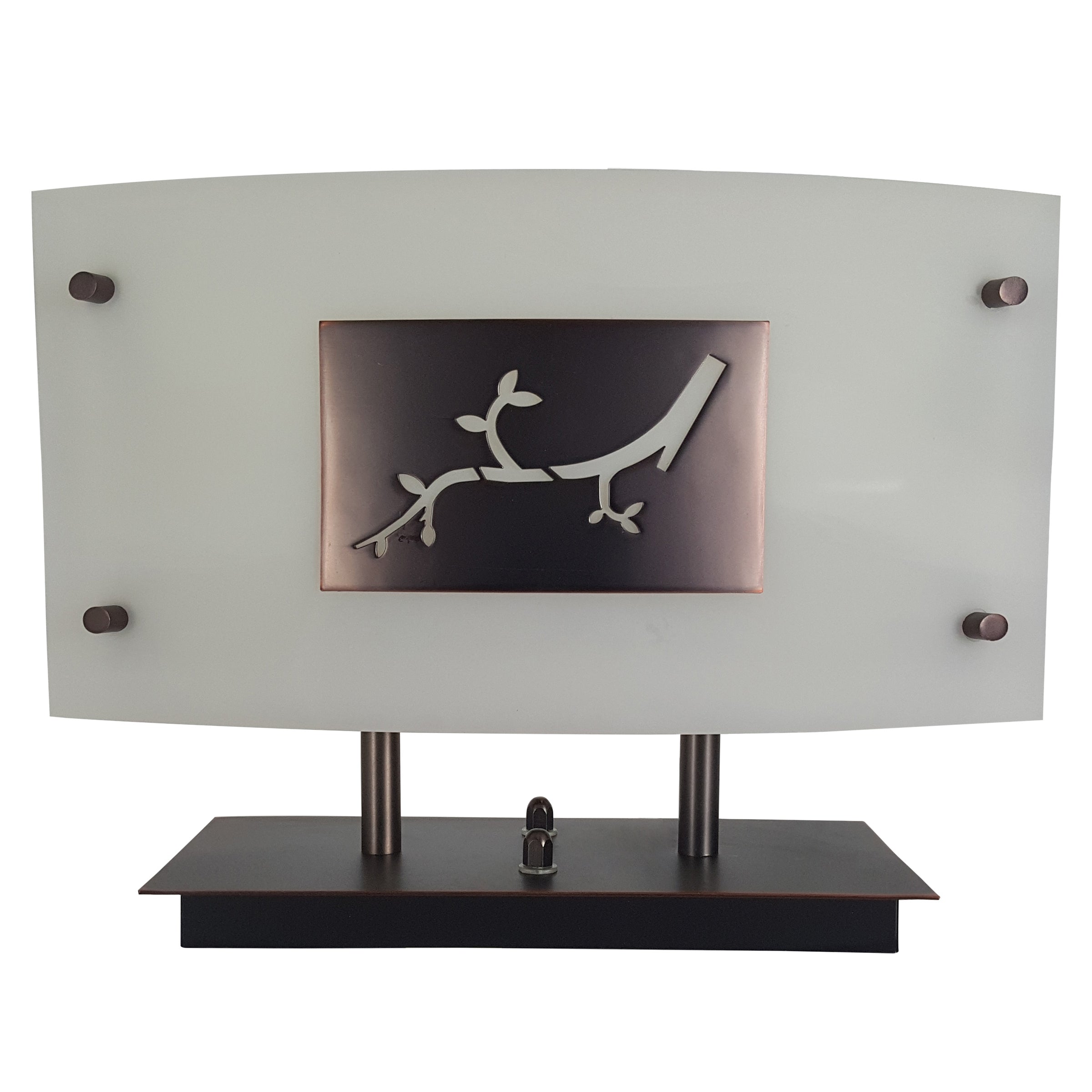 RV Decorative Light Fixture 12V LED with Flower Insert