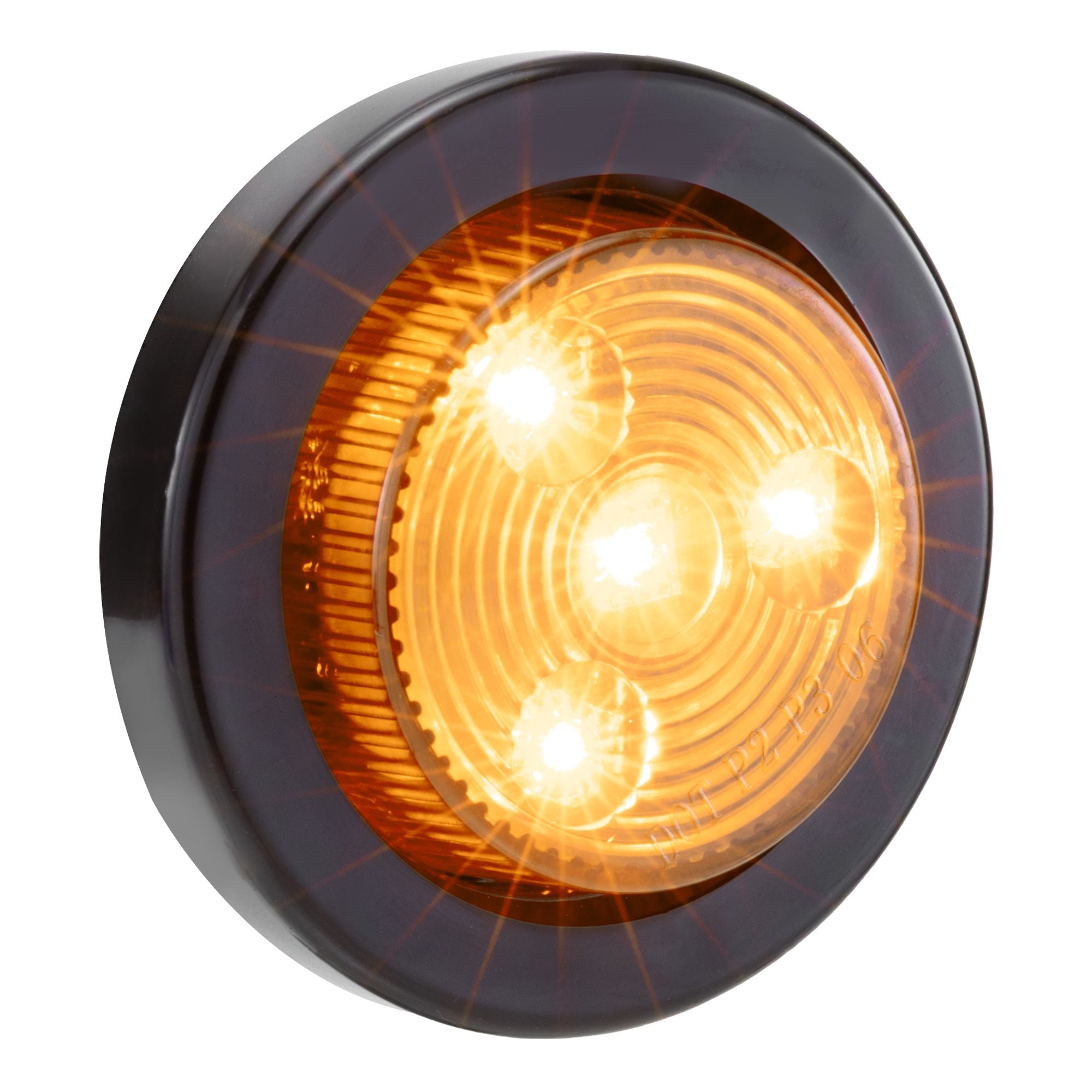 2" Amber/Amber Round Light Kit