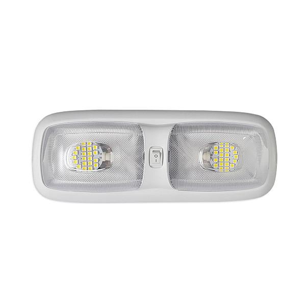 Double Dome Interior RV LED Light- 4200K Warm White