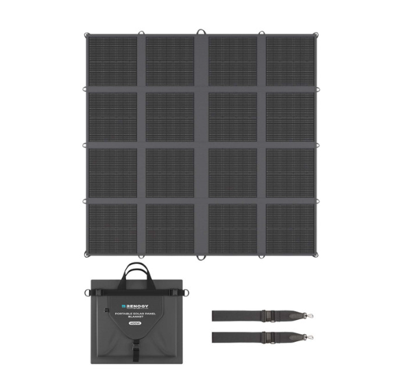 400W Portable Solar Panel Foldable Monocrystalline Solar Blanket