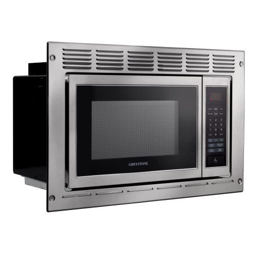 RV Microwave Stainless Steel 0.9 cu. ft. Replaces Greystone