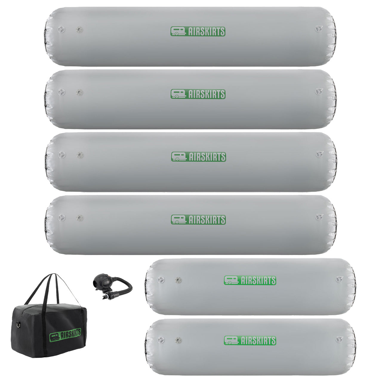 Inflatable RV Skirting - Medium Kit Fits 24'- 28'
