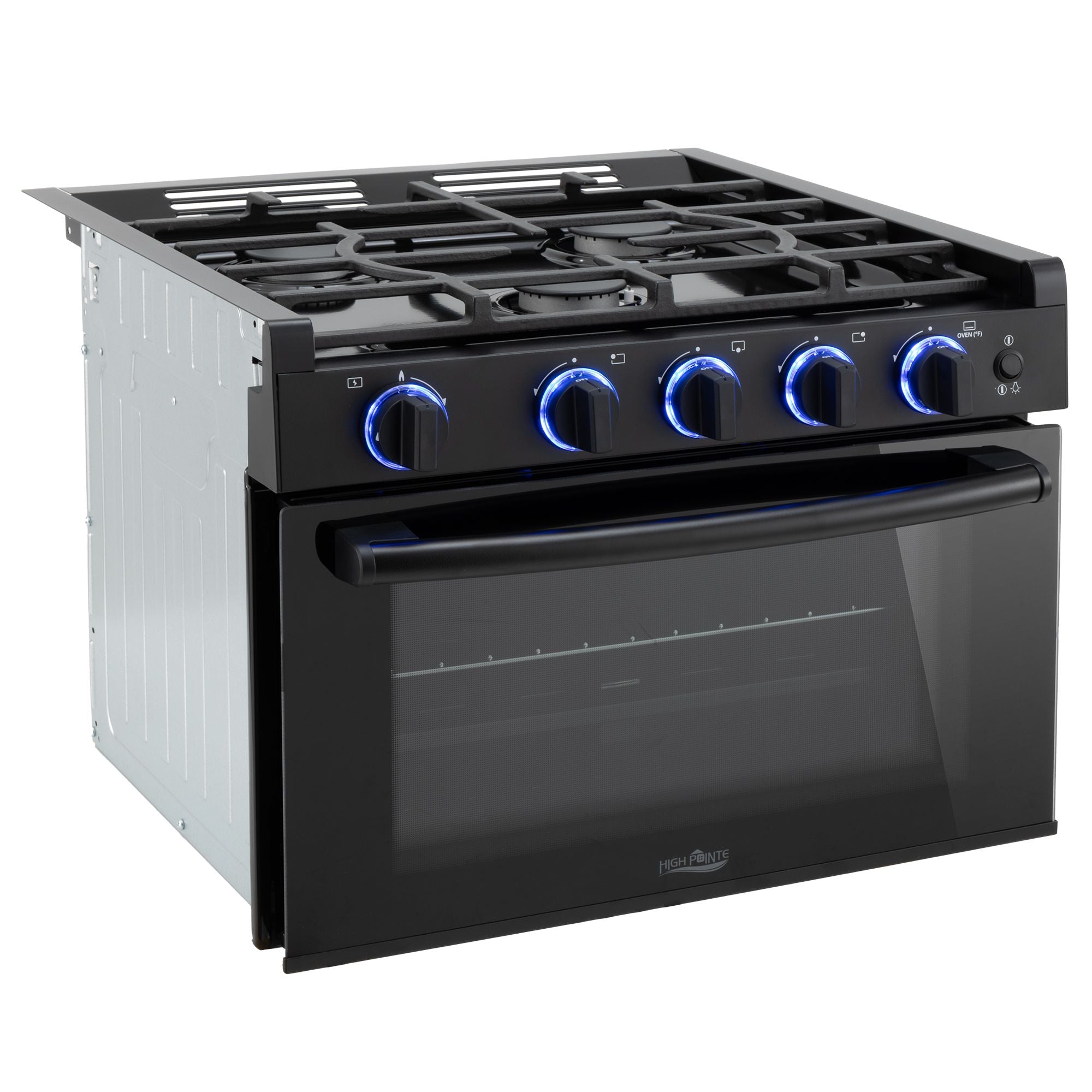 High Pointe RV Stove Gas Range 17" Tall