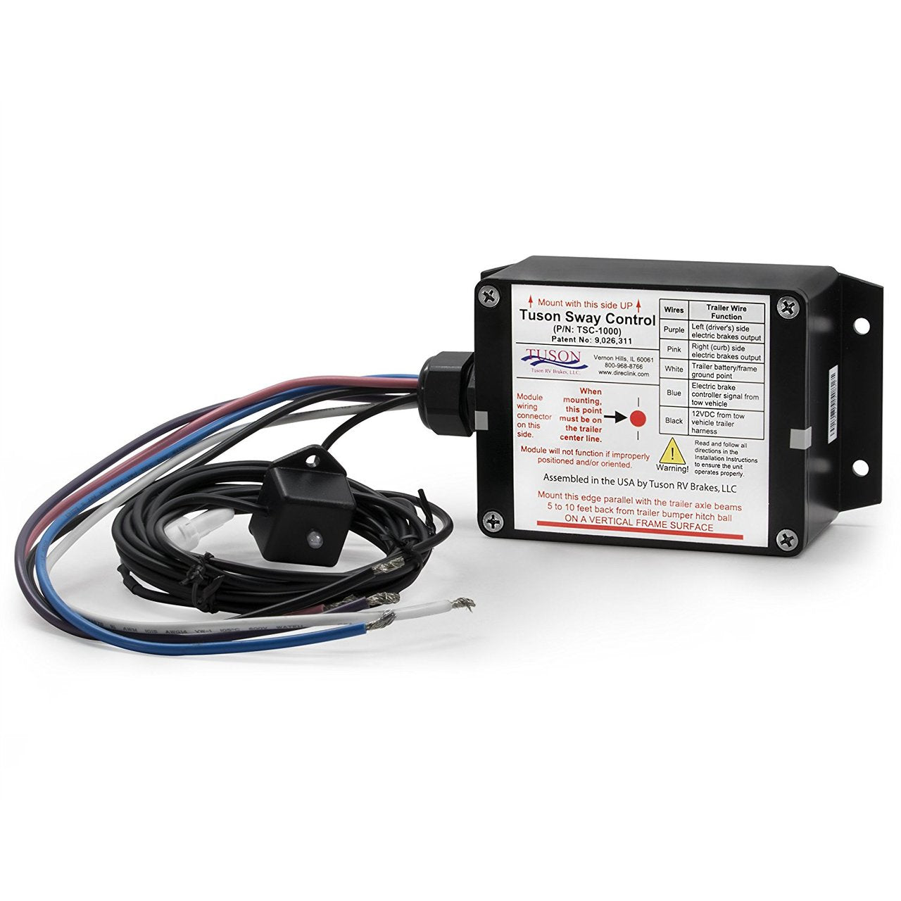 RV Sway Control System Towing Trailer Electric Brake by Tuson