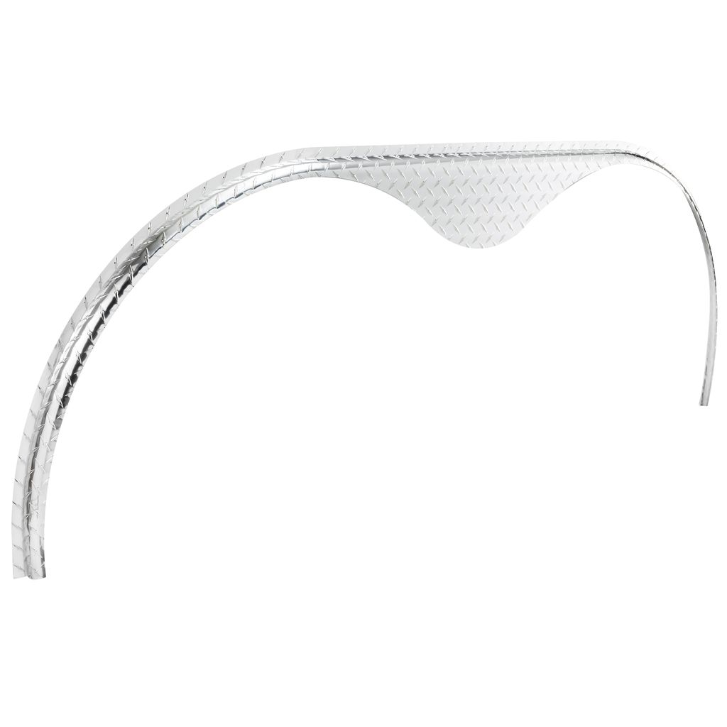 Aluminum Diamond Plate Tandem Trailer Fender Flare 72" x 20"