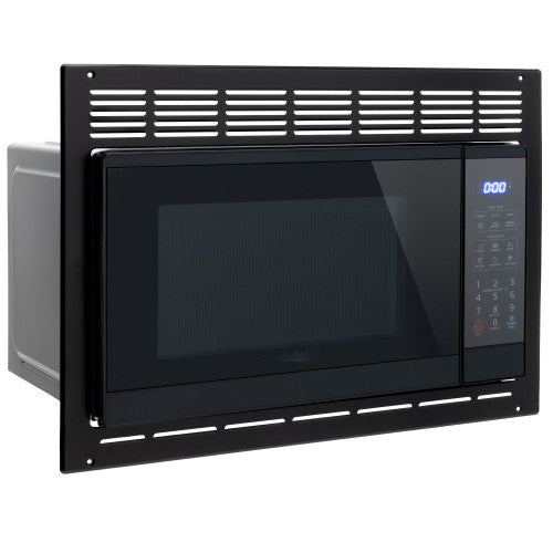 High Pointe RV Microwave Black 0.9 cu. ft.