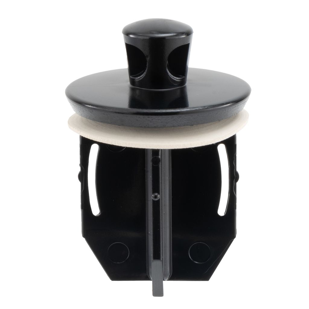 RV Drain Stopper for 2" Sink Drain Black